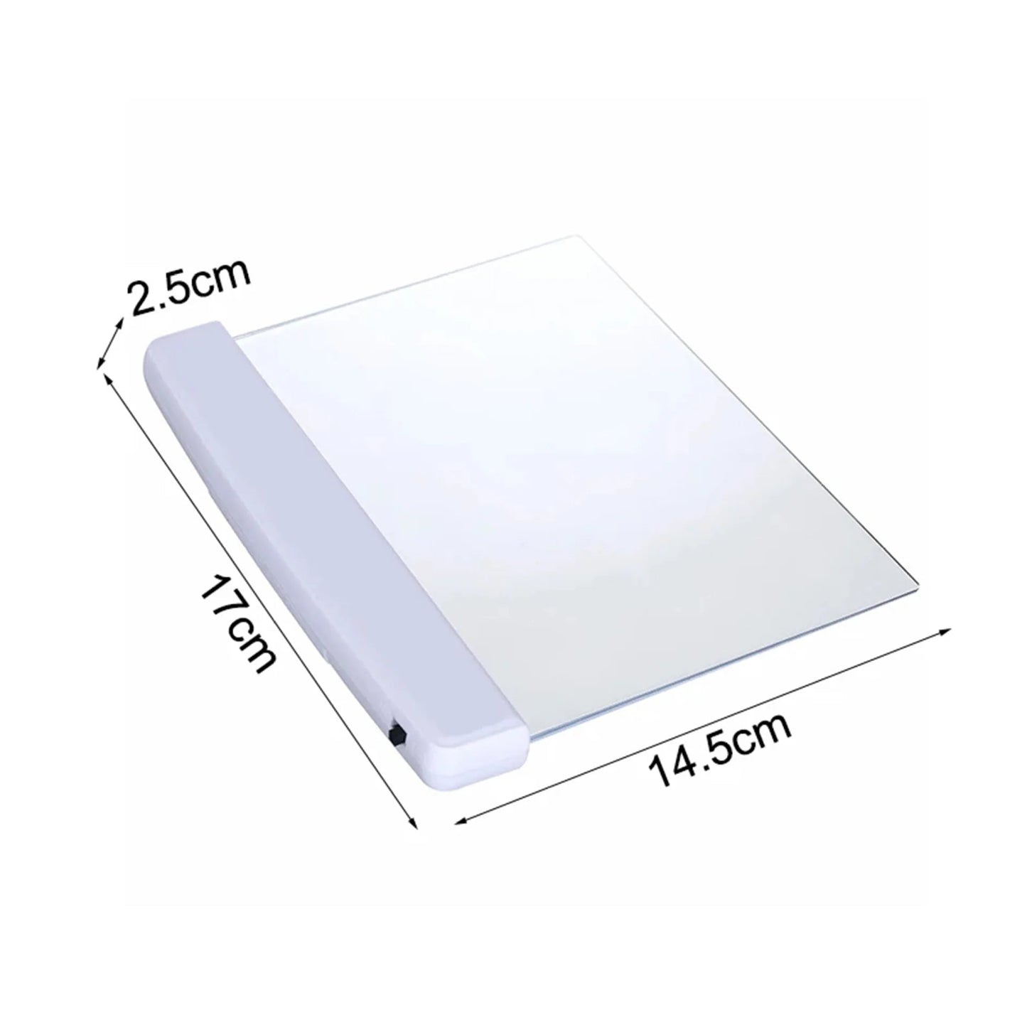 LED Book Light Eye Caring Flat Plate Panel Bookmark Light Portable - MindGlow