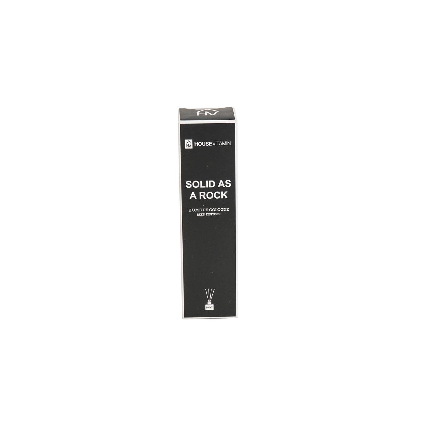 Reed Diffuser - Glass/ Fibre- 50 ml - Solid as a rock - MindGlow