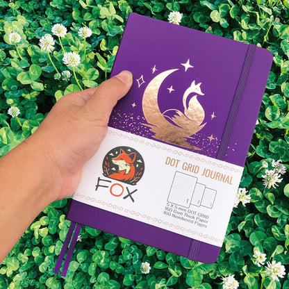 ArtPro Bullet Journal – 160gsm Dot Grid Sketchbook 🎨🟣