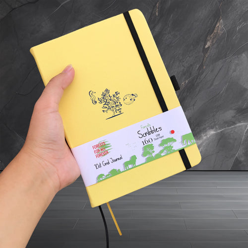 ArtPro Bullet Journal – 160gsm Dot Grid Sketchbook 🎨🟣